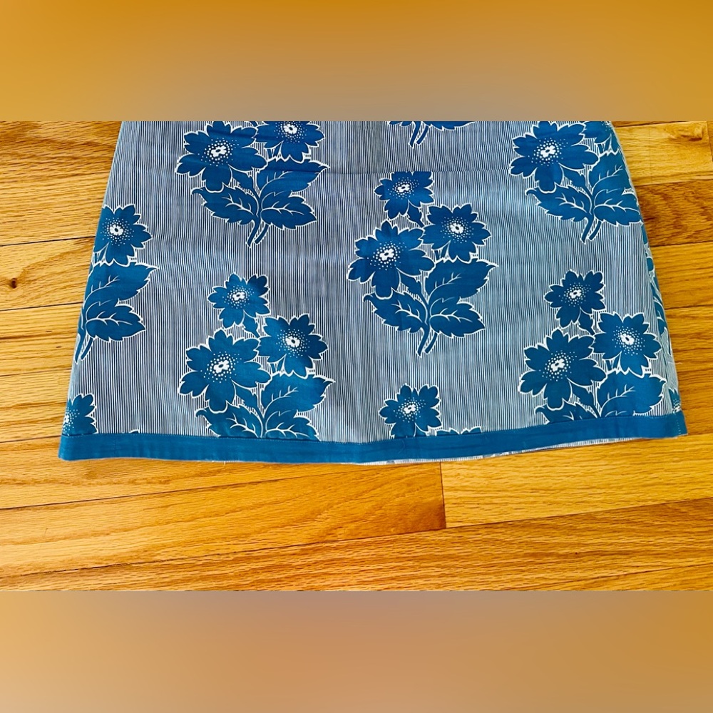 Boden Blue cotton Skirt
